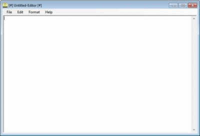 Screenshot of the application Editor - #1