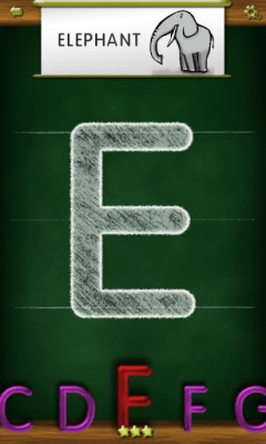 Screenshot of the application Tracing ABC Free - #3