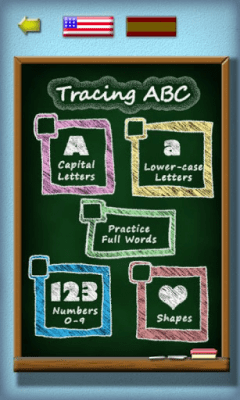 Screenshot of the application Tracing ABC Free - #5