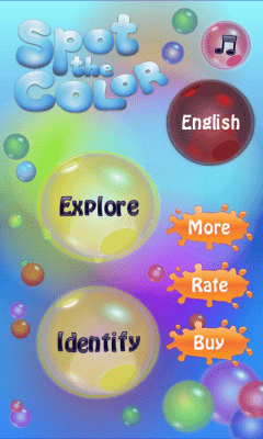 Screenshot of the application Spot The Color Free - #5
