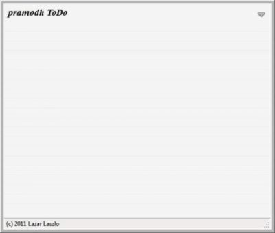 Screenshot of the application Lazar ToDo Portable - #1