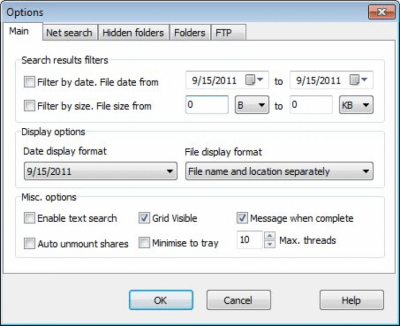 Screenshot of the application LAN Search Pro - #3