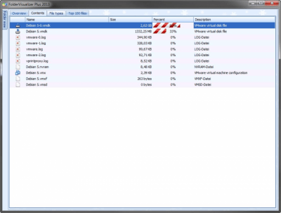 Screenshot of the application Abelssoft FolderVisualizer - #2