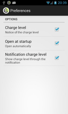 Screenshot of the application Batteryboom - #2