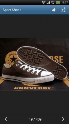 Screenshot of the application Clothing - #5