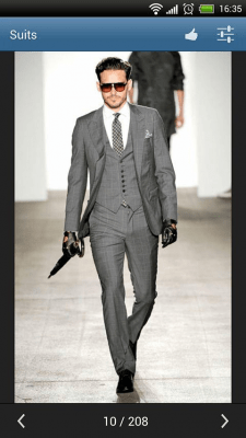 Screenshot of the application Clothing - #8