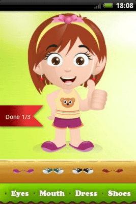 Screenshot of the application Dress The Ladies - #3