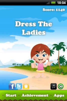 Screenshot of the application Dress The Ladies - #5