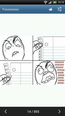 Screenshot of the application Troll Faces - #4