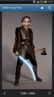 Screenshot of the application OMG Funny Pictures - #7