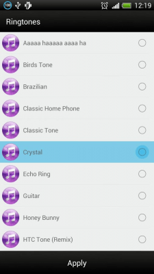 Screenshot of the application Ring Ringtones - #4