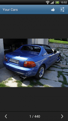 Screenshot of the application Car tuning - #3