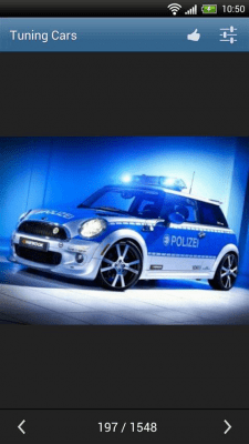 Screenshot of the application Car tuning - #5