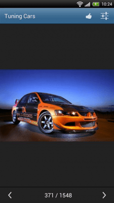 Screenshot of the application Car tuning - #6