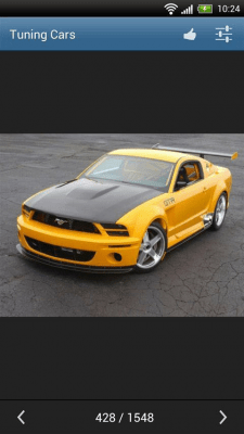 Screenshot of the application Car tuning - #7