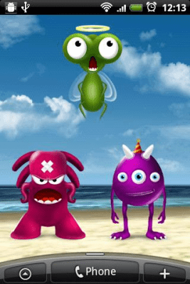 Screenshot of the application Monster Widgets - #4