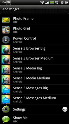 Screenshot of the application Sense 3 Media - #3