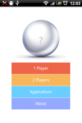 Screenshot of the application Brain Game - #3