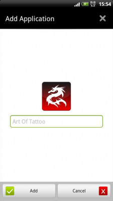 Screenshot of the application Apps Shelf - #4