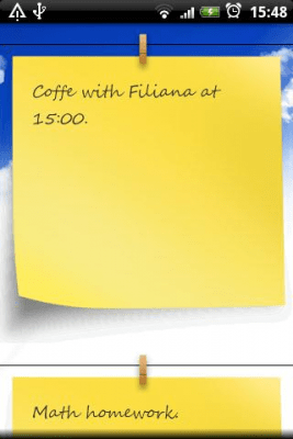 Screenshot of the application Organizer - #5