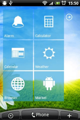 Screenshot of the application 7 Widgets Organizer - #2