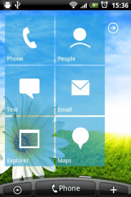 Screenshot of the application 7 Widgets Home - #2