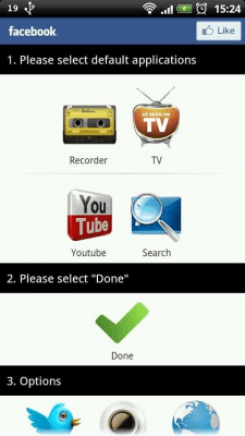 Screenshot of the application Sense 3 Sounds - #3