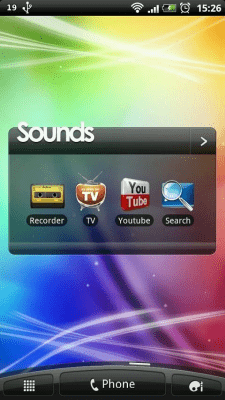 Screenshot of the application Sense 3 Sounds - #6