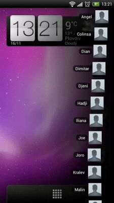 Screenshot of the application Contacts Mac Menu - #4
