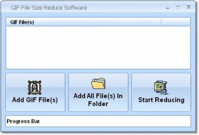 Screenshot of the application GIF File Size Reduce - #1