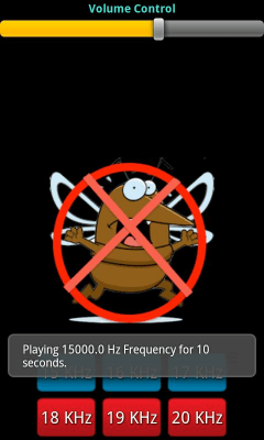 Screenshot of the application Mosquito Repellent - #2