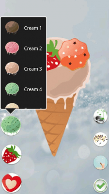 Screenshot of the application Maker Ice Cream - Cone - #1