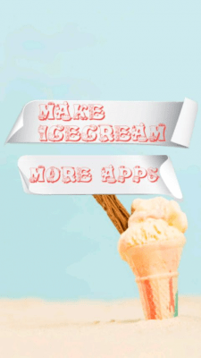 Screenshot of the application Maker Ice Cream - Cone - #2