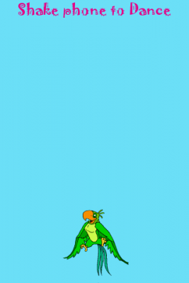 Screenshot of the application Dancing Parrot - #1