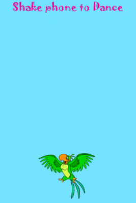 Screenshot of the application Dancing Parrot - #2
