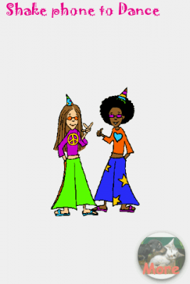 Screenshot of the application Hippie Dance - #1