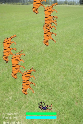 Screenshot of the application Tiger Hunt - #1