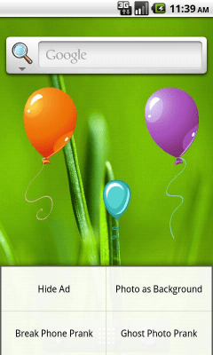 Screenshot of the application Blow Balloons - #1