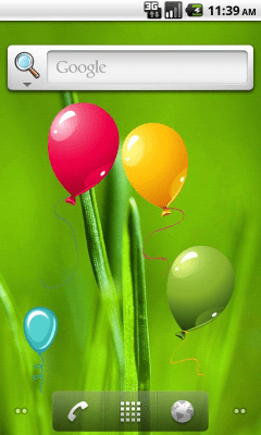 Screenshot of the application Blow Balloons - #3