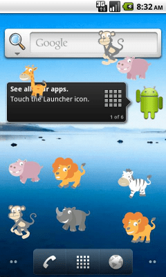 Screenshot of the application Animals Prank - #1