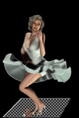 Screenshot of the application Marilyn Monroe Dance - #2