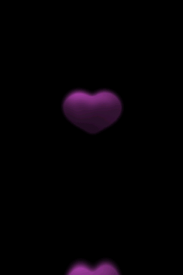 Screenshot of the application Floating Hearts - #2