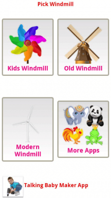 Screenshot of the application Windmill - #1