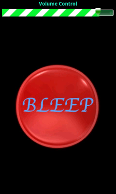 Screenshot of the application Bleep Button - #1