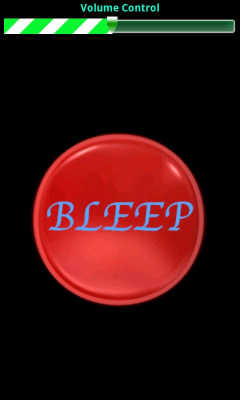 Screenshot of the application Bleep Button - #2