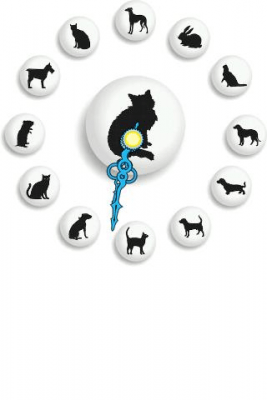 Screenshot of the application Animals Clock - #1