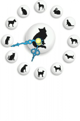 Screenshot of the application Animals Clock - #2