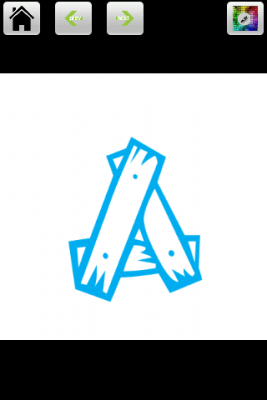 Screenshot of the application Learn ABC - #4