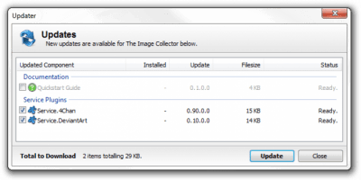 Screenshot of the application The Image Collector - #5
