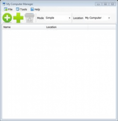 Screenshot of the application My Computer Manager Portable - #1
